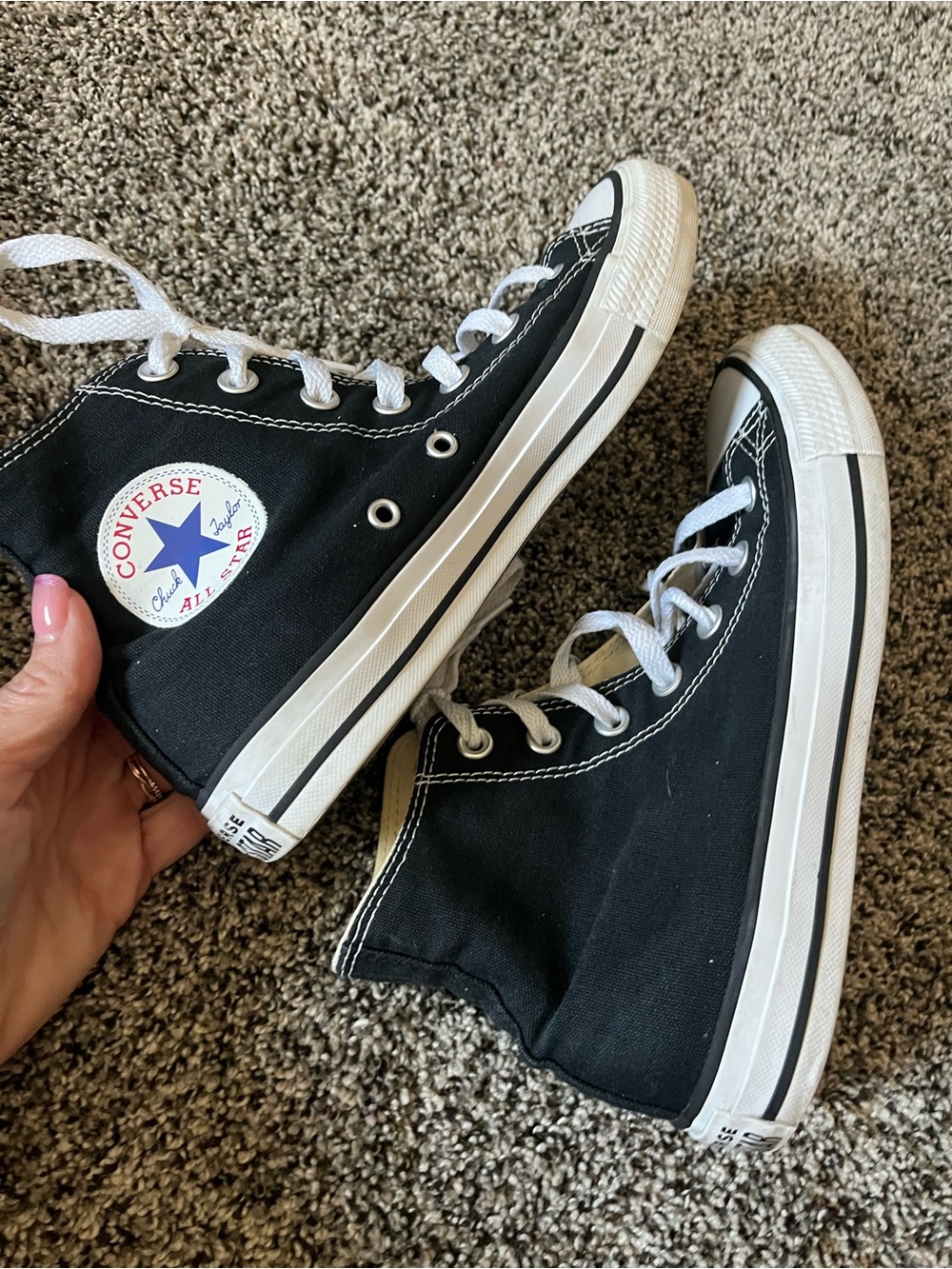 Converse All Star high tops. #9 - Picture 3 of 6